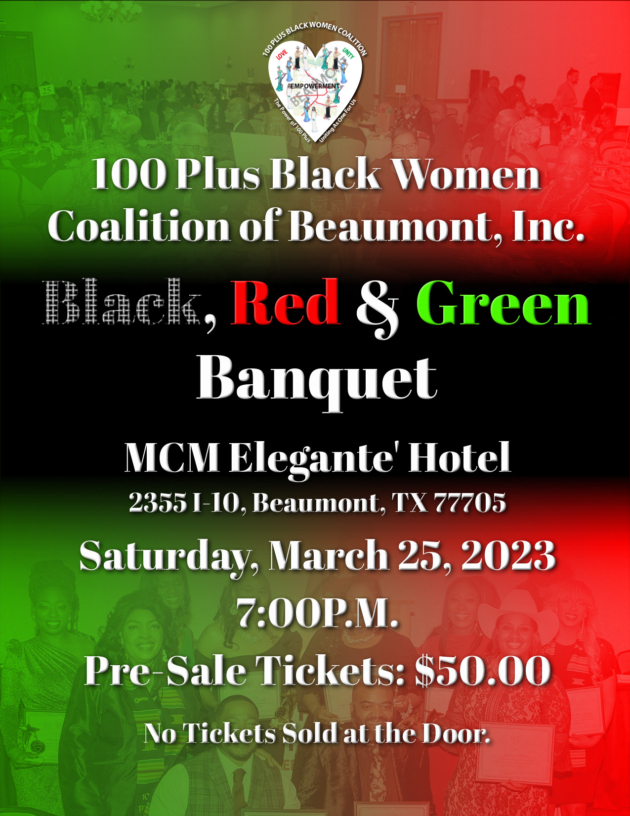 2023 Black, Red & Green Banquet